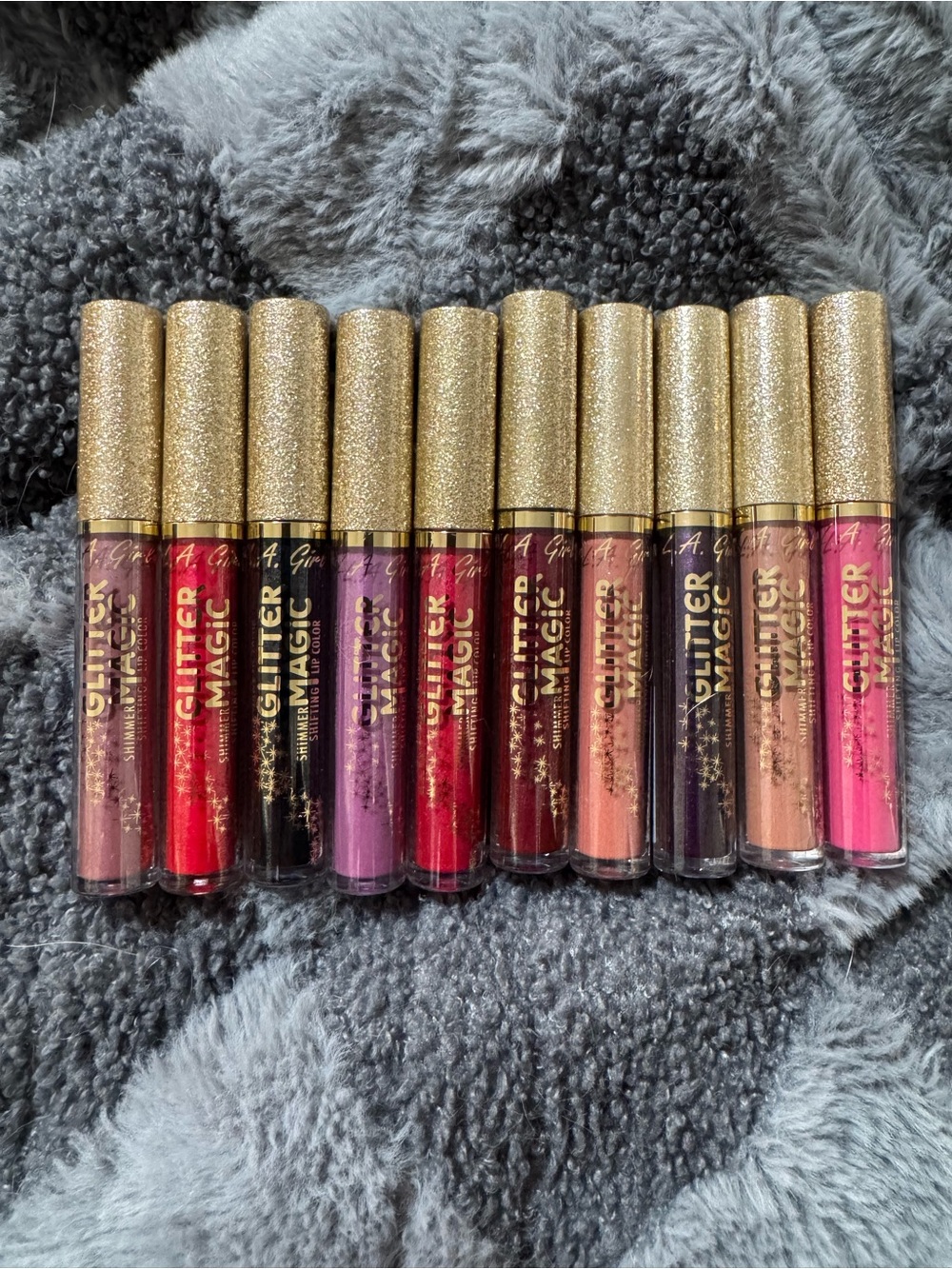 LA Girl Glitter Magic Shimmer Lip Bundle